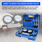 Cylinder Leak Down Tester Car Gasoline Engine Dual Gauge Leakdown Detector Tool
