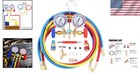 3 Way Ac Manifold Gauge Set Hvac Refrigerant Charging Tool For Auto Household