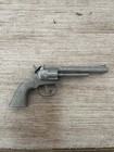 Vintage Hubley Pet Toy Cap Gun Revolver Made In Usa Metal Cowboy Western Pistol