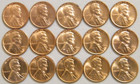 Lincoln Cent Penny Set 1953-2025 Pds Collection 162 Coins Choice Bu Mem   Shield