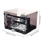Usb 3axis Desktop Mill Machine Cnc Router Engraver Engraving Tool Diy Design New