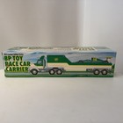1993 Bp Toy Race Car Carrier Truck Vintage Limited Edition Factory Sealed Nib 