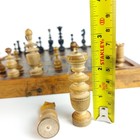 Old Antique Regency Chess Set  Small Size  Wooden  C 1900s