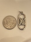 Louis Vuitton Silver Tone Zipper Pull Button Charm