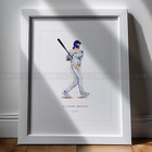 Jac Caglianone Kansas City Royals Baseball 8x10 Print Poster Art Illustrated