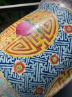 Gorgeous Large 14  Chinese 19th C  Qing Famille Rose  peaches  Jarninere