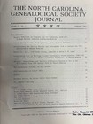 The North Carolina Genealogical Society Journal Vol 9  1 2 3