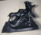 Cast Iron Door Stop Colonial Hunter With Gun Dog   Pheasants Heavy Very Nice