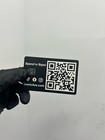 Metal Business Cards Custom Engraving And Logo Service   Aluminum Design