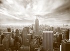 Giant Wall Mural Wallpaper New York City Skyline Sepia Kids Bedroom Decor