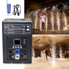 2pcs 750w Cold Spark Machine Stage Effect Dmx Firework Dj Event Party Wedding