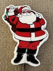 Vintage 1997 Santa Yard Art Stake Christmas Decor 10    Impact Plastics