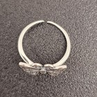 925 New Sterling Silver Toe Ring Butterfly 10mm