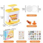 Pin Badge Maker Machine Press Kit With 48 Images No-mount Design For Diy Crafts