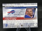 2001 Private Stock Game Worn Gear Bills Football Jersey  14 Jonathan Linton