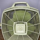 Vtg 1970s Sears 3-speed Floor wall Mount Electric Fan Lime Green Retro Mcm