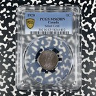1920 Canada Small Cent Pcgs Ms63bn Lot g1708 Choice Unc 