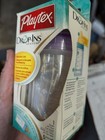 Purple Playtex Drop Ins System Original Nurser Baby Bottle 4 Oz Slow Flow Latex