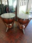 Set Of 2 Ludwig Professional Copper Timpani  26   And 29    With Gauges