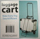 Kole Imports Portable Folding Luggage Cart