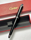 Original Cartier Palladium-finish Signature Luxury Rollerball Pen   Ad Vip Gift