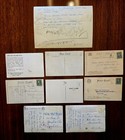 Vintage Aerial City View   Landmark Postcards Lot  9      European Oversize Rppc 
