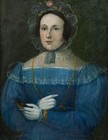 Fine 19th Century Oil - The Captain s Wife