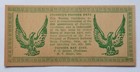 1935 Cushing Oklahoma 41st Anniversary Wooden Nickel Flat
