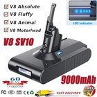 9000mah V8 Battery For Dyson V8 Battery V8 Animal Motorhead V8 Fluffy Sv10