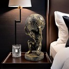 11 Inch Large Atlas Holding World Greek God Statue Sculpture Collectible Figurin