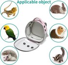 Travel Pet Backpack Carrier Hamster Bag Guinea Pig Bird Small Dog Cat Turtle