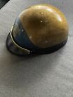 Chp Vintage 1950   s Police Helmet   Bell Toptex    chips   