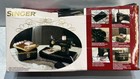 Singer Toy Sewing Machine - Vintage Foot Pedal Accessories With Box Rare