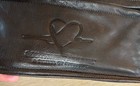 Vintage Southwest Airlines Leather Duffel Bag Large Brown Embossed 23    X 9    X 9   