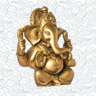 Hindu God Lord Ganesha Idol Statue Indian Elephant Buddha Ganesh Sculpture Bl   