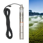 1 Inch Outlet Deep Well Pump Stainless Steel Submersible Well Pump 1 8m   h 0 5hp