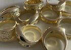 12 Pieces Ring Jewelry Making Wedding Custom Rings Blanks For Inlay Rings 