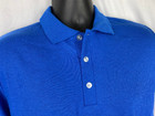 Vintage Polo Shirt Dress Casual 80s Nwot Hartwell Royal Blue Made In Usa