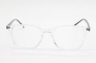 New Ray-ban Rb 7185 5943 Transparent Black Authentic Eyeglasses 52-18
