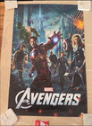 Avengers Cast Autographed Marvel s The Avengers 24x36 Movie Poster