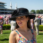 Elegant Black Wide Brim Dress Hat Rose Mesh Organza Bow Veil Church Derby Wool