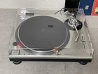 Technics Sl-1200mk2 Silver Direct Drive Dj Turntable Vinyl Record Player Tested