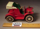 Vintage 1950 s Tin Litho Metal Toy Car Japan 6   Open Touring Model  Japanese