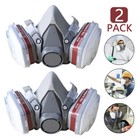 Face Cover Respirator Mask Facepiece For Welding Painting Sanding Asbestos Mold