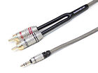 Knukonceptz Krystal 3 5mm  1 8  To Stereo Rca Ipod mp3 Audio Aux Cable 3  1m
