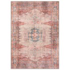 Rugshop Area Carpet Vintage Bohemian Machine Washable Rugs Non-slip Area Rug 3x5