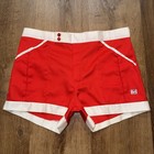 Vtg 70s 80s Tennis Shorts Mens 36 Catalina Arthur Ashe Bjorn Borg High Waisted