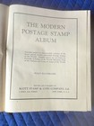 Vintage 1930 The Modern Postage Stamp Album By Scott Stamp   Coin Company