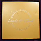 2004 Us Mint Lewis And Clark Silver  1 Commemorative Coin   Pouch Set Box Coa