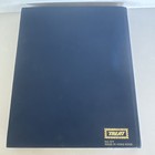 Vintage Deluxe Stamp Collection Stock Book 8 1 2   h X 7   w With Us Stamps 200 